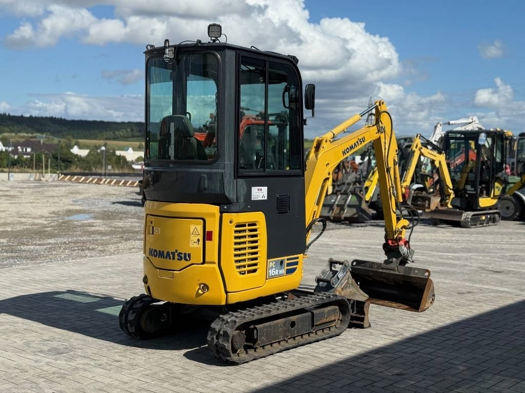 Komatsu PC 16 R-3HS - حفار صغير: صورة 5 Komatsu PC 16 R-3HS - حفار صغير: صورة 5