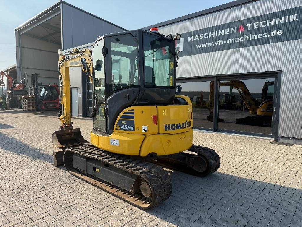 Komatsu PC 45 MR-5 - حفار صغير: صورة 3 Komatsu PC 45 MR-5 - حفار صغير: صورة 3