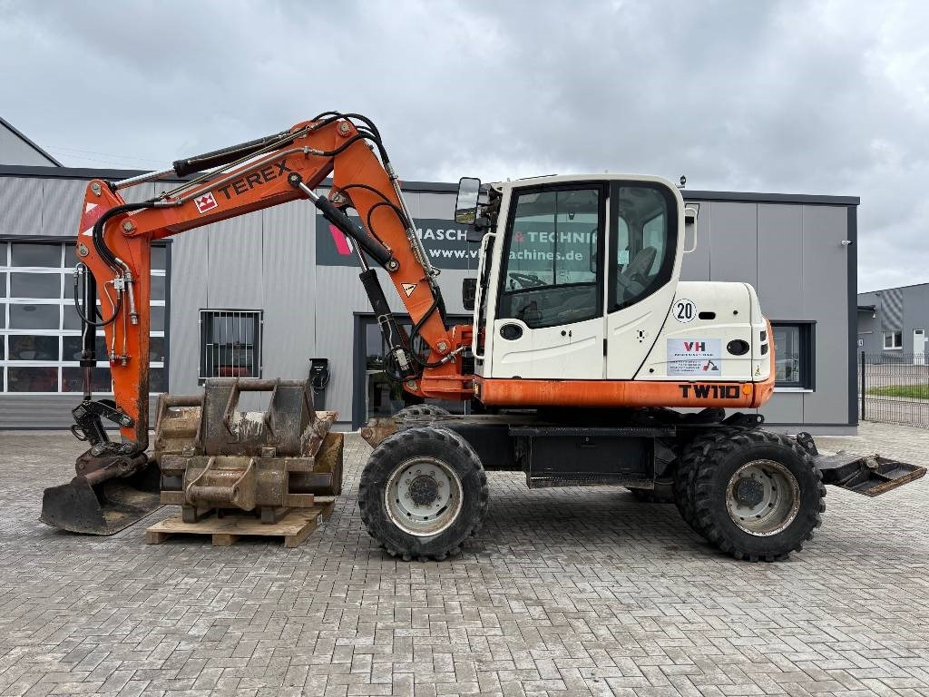 Terex TW 110  - حفار ذو عجلات: صورة 2 Terex TW 110  - حفار ذو عجلات: صورة 2