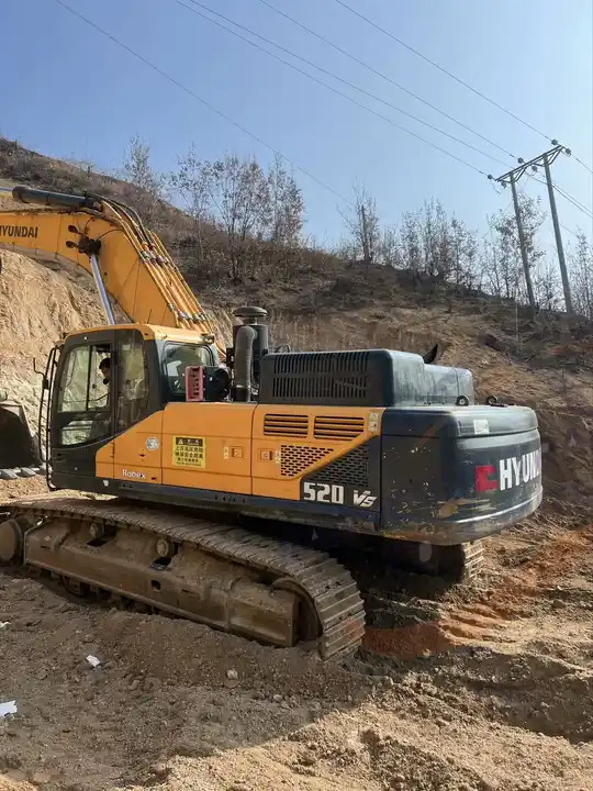 High Quality Construction Machinery Hyundai 520vs Crawler Digital 520 Used Excavators For Hyundai - حفار زاحف: صورة 3 High Quality Construction Machinery Hyundai 520vs Crawler Digital 520 Used Excavators For Hyundai - حفار زاحف: صورة 3