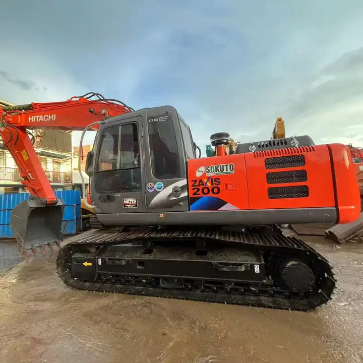 Japan Used Excavator 20ton Hitachi Excavator zx200-3G - حفار زاحف: صورة 1 Japan Used Excavator 20ton Hitachi Excavator zx200-3G - حفار زاحف: صورة 1