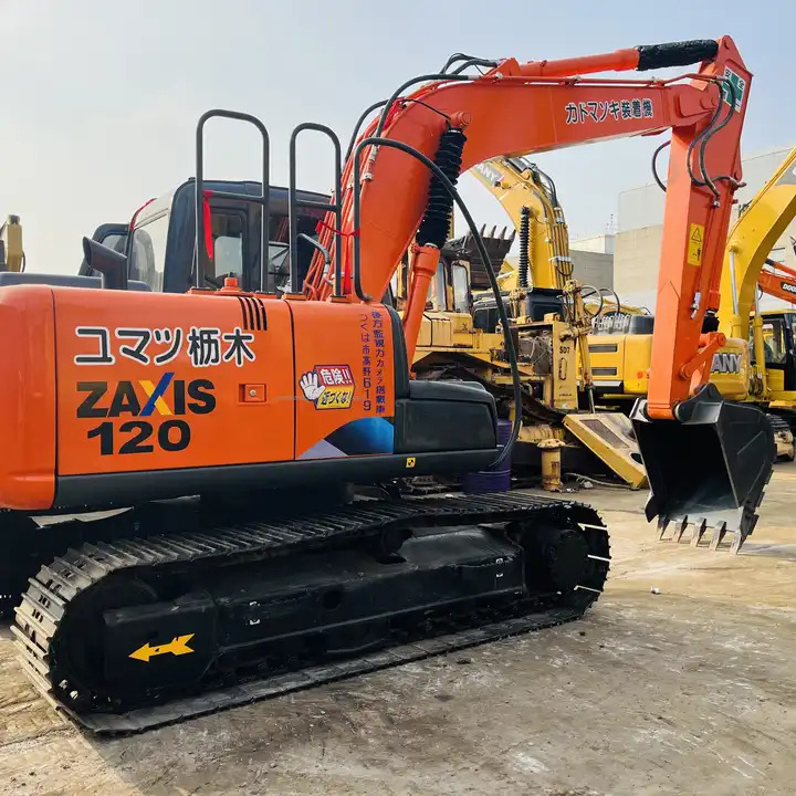 Second Hand Hot Selling Construction Machinery zx120 Used 10ton Medium-sized Hydraulic Crawler Excavator on sale - حفّار: صورة 1 Second Hand Hot Selling Construction Machinery zx120 Used 10ton Medium-sized Hydraulic Crawler Excavator on sale - حفّار: صورة 1
