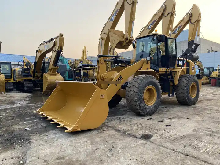 Second hand construction machinery used cat wheel loader used CAT 966H second hand wheel loader - اللودر بعجل: صورة 4 Second hand construction machinery used cat wheel loader used CAT 966H second hand wheel loader - اللودر بعجل: صورة 4