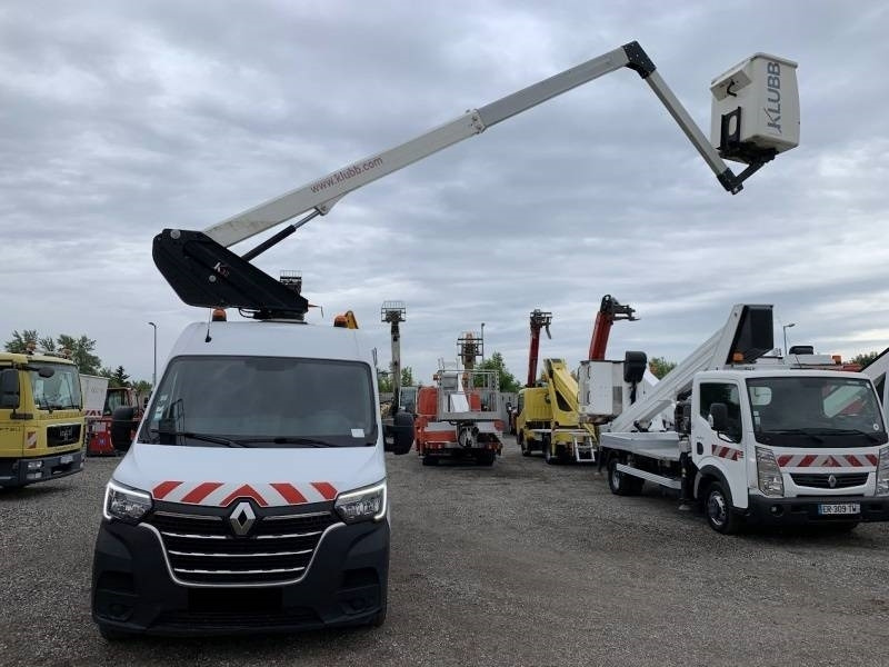 منصة محمولة مثبتة على الشاحنة Renault Master Klubb K32 - 12,5 m, 120 kg: صورة 9