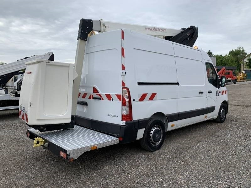 منصة محمولة مثبتة على الشاحنة Renault Master Klubb K32 - 12,5 m, 120 kg: صورة 6