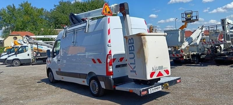 منصة محمولة مثبتة على الشاحنة Renault Master Klubb KL32 - 12,5 m, 120 kg: صورة 7
