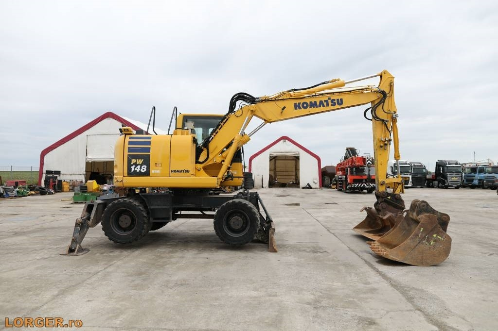 Komatsu PW 148-10 - حفار ذو عجلات: صورة 3 Komatsu PW 148-10 - حفار ذو عجلات: صورة 3