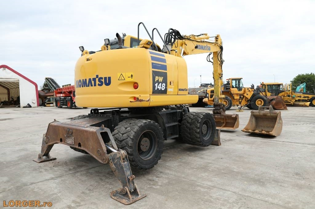 Komatsu PW 148-10 - حفار ذو عجلات: صورة 4 Komatsu PW 148-10 - حفار ذو عجلات: صورة 4