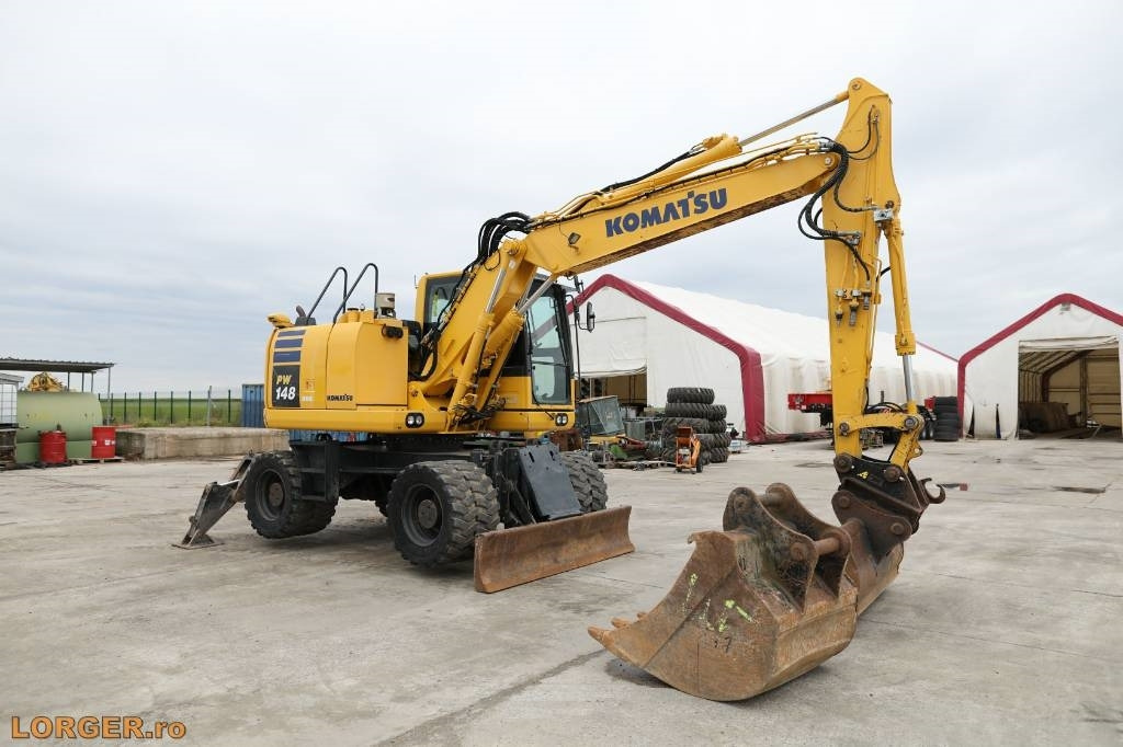 Komatsu PW 148-10 - حفار ذو عجلات: صورة 2 Komatsu PW 148-10 - حفار ذو عجلات: صورة 2