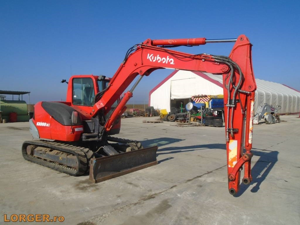 Kubota KX 080-3 - حفار زاحف: صورة 4 Kubota KX 080-3 - حفار زاحف: صورة 4