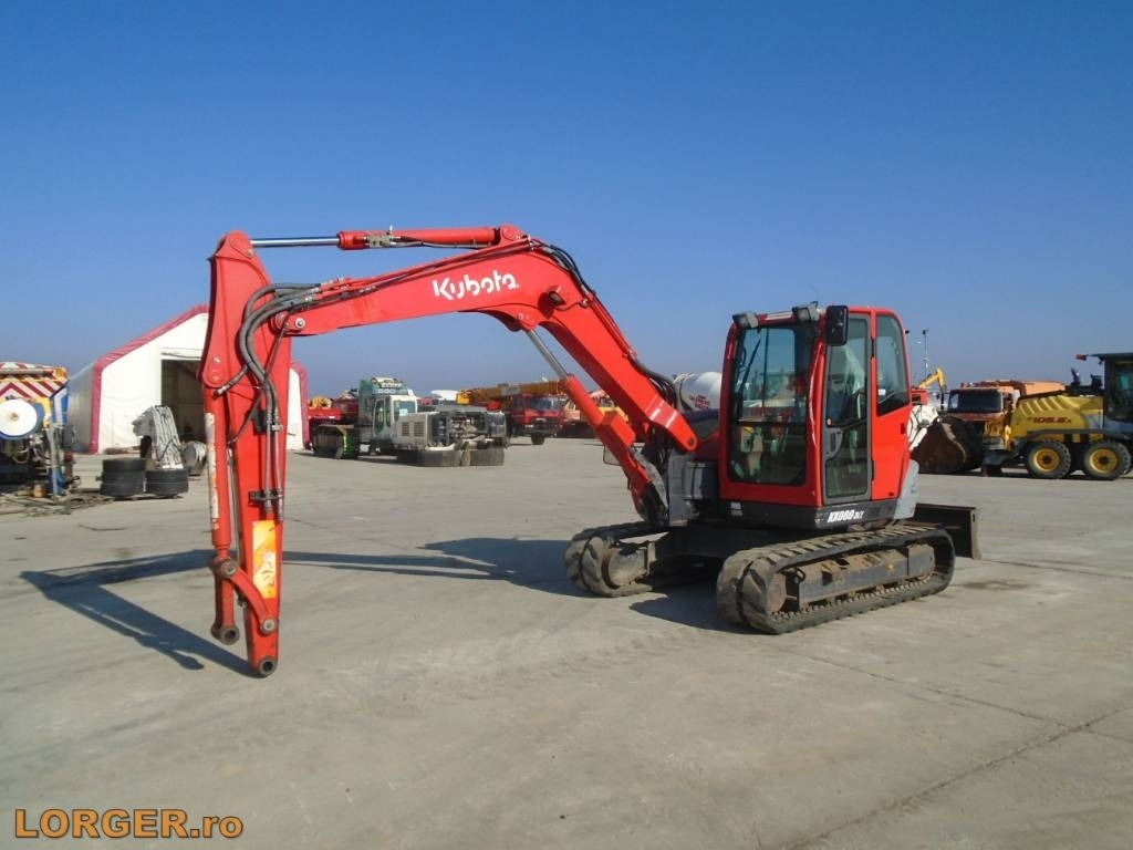 Kubota KX 080-3 - حفار زاحف: صورة 1 Kubota KX 080-3 - حفار زاحف: صورة 1