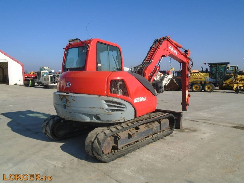 Kubota KX 080-3 - حفار زاحف: صورة 3 Kubota KX 080-3 - حفار زاحف: صورة 3
