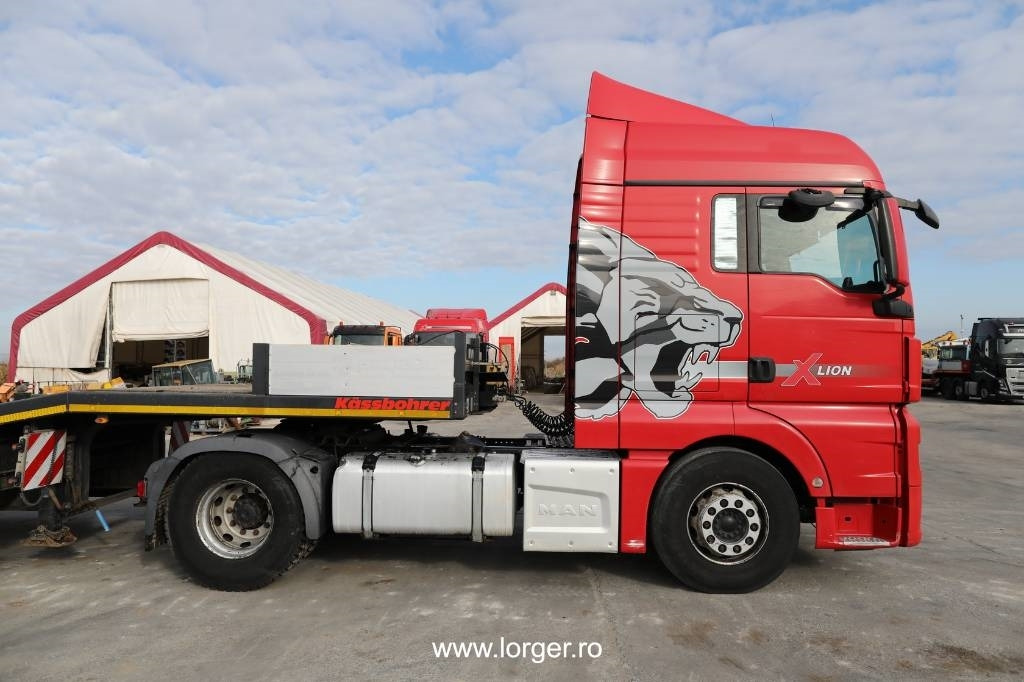 MAN TGX 18.500 4x2 + Trailer Kässbohrer LB3E Lowbed - رأس تريلا: صورة 2 MAN TGX 18.500 4x2 + Trailer Kässbohrer LB3E Lowbed - رأس تريلا: صورة 2