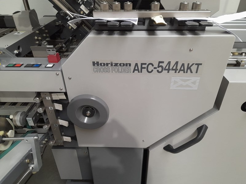 Horizon AFC-544 AKT | folder | 4 + knife + 2 | 2001 | 25 mio - آلة الطي: صورة 2 Horizon AFC-544 AKT | folder | 4 + knife + 2 | 2001 | 25 mio - آلة الطي: صورة 2