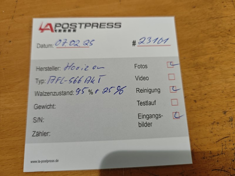Horizon AFC-566 AKT | 22 Mio | 2010 - آلة الطي: صورة 5 Horizon AFC-566 AKT | 22 Mio | 2010 - آلة الطي: صورة 5