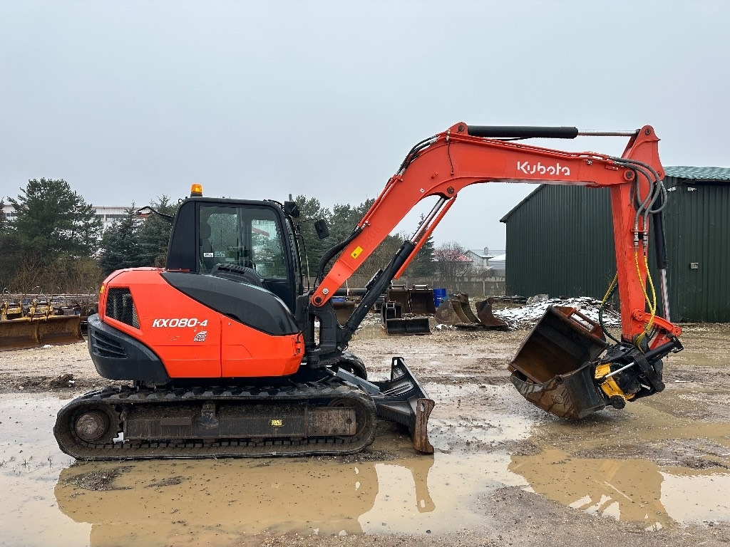 Kubota KX 080-4 ENGCON - حفار صغير: صورة 5 Kubota KX 080-4 ENGCON - حفار صغير: صورة 5