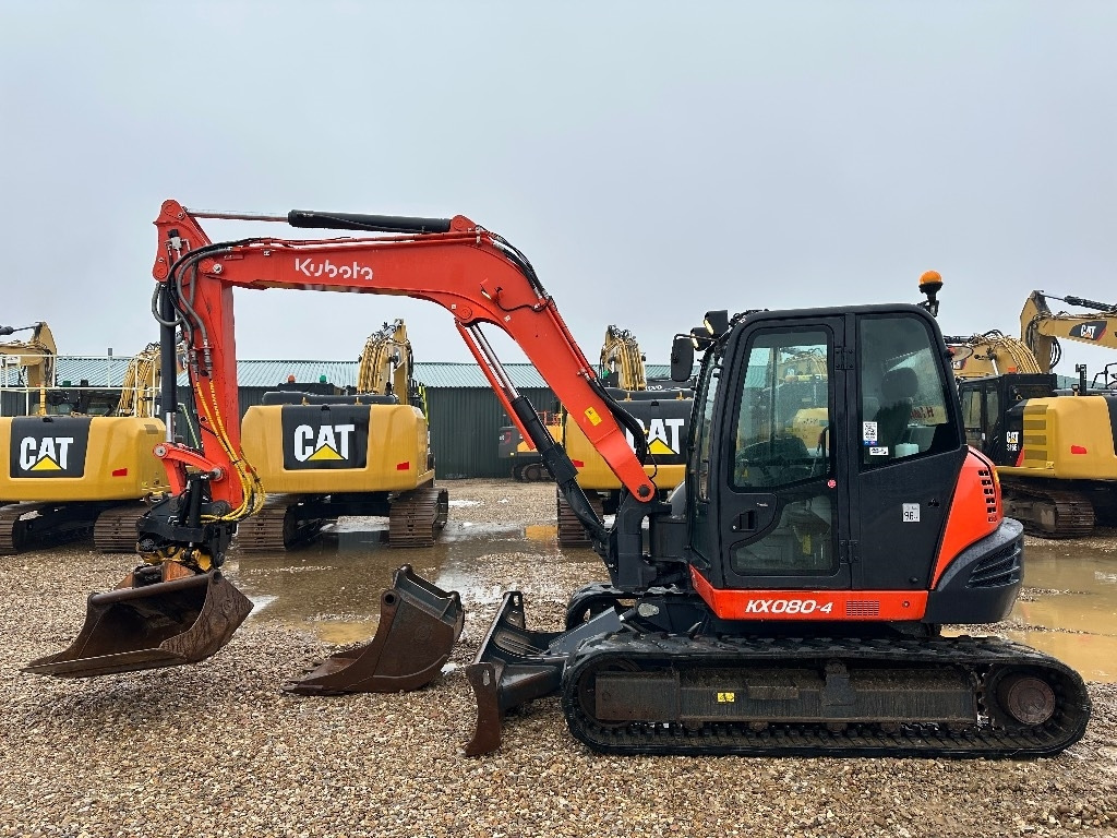 Kubota KX 080-4 ENGCON - حفار صغير: صورة 2 Kubota KX 080-4 ENGCON - حفار صغير: صورة 2