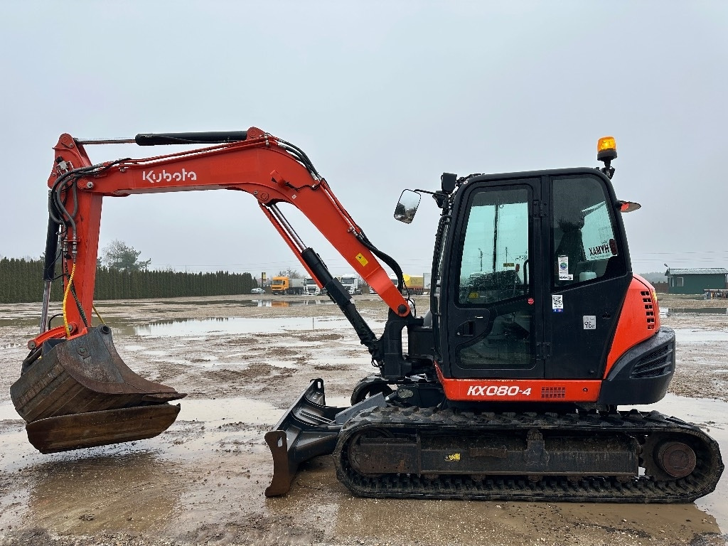 Kubota KX 080-4 ENGCON - حفار صغير: صورة 2 Kubota KX 080-4 ENGCON - حفار صغير: صورة 2