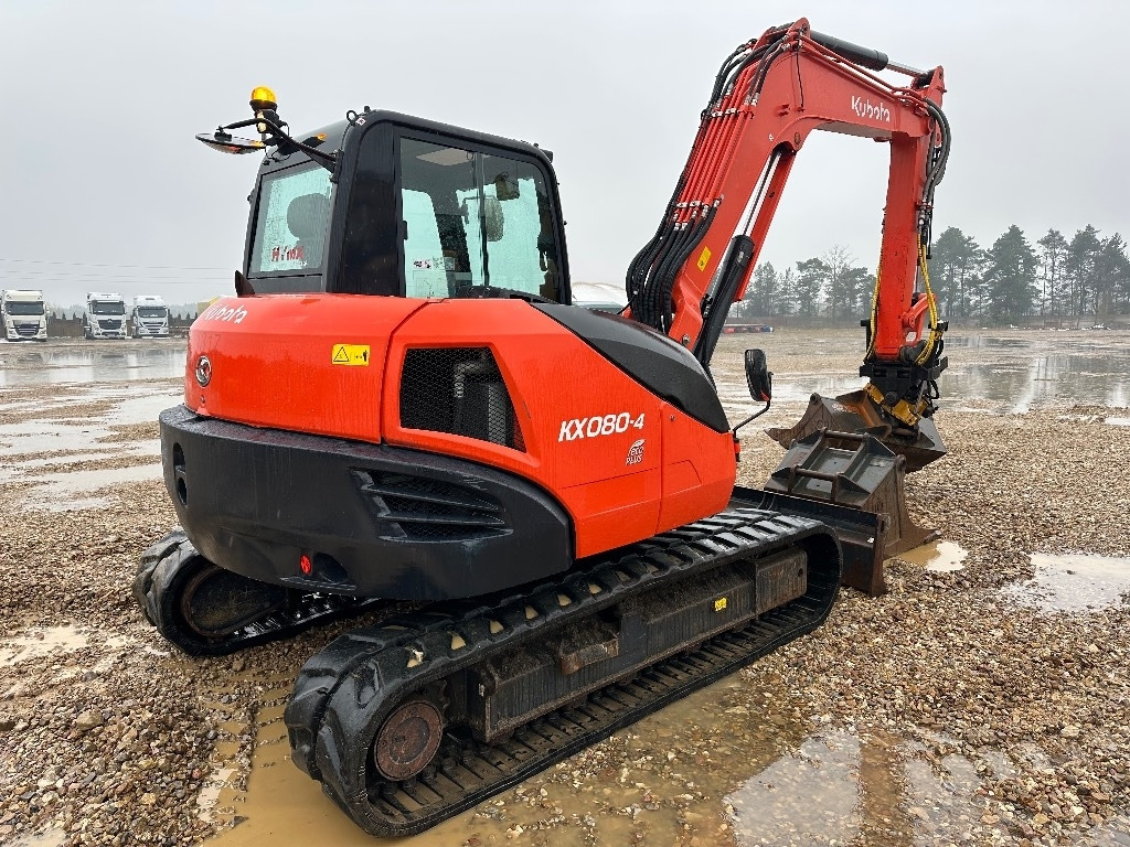 Kubota KX 080-4 ENGCON - حفار صغير: صورة 4 Kubota KX 080-4 ENGCON - حفار صغير: صورة 4