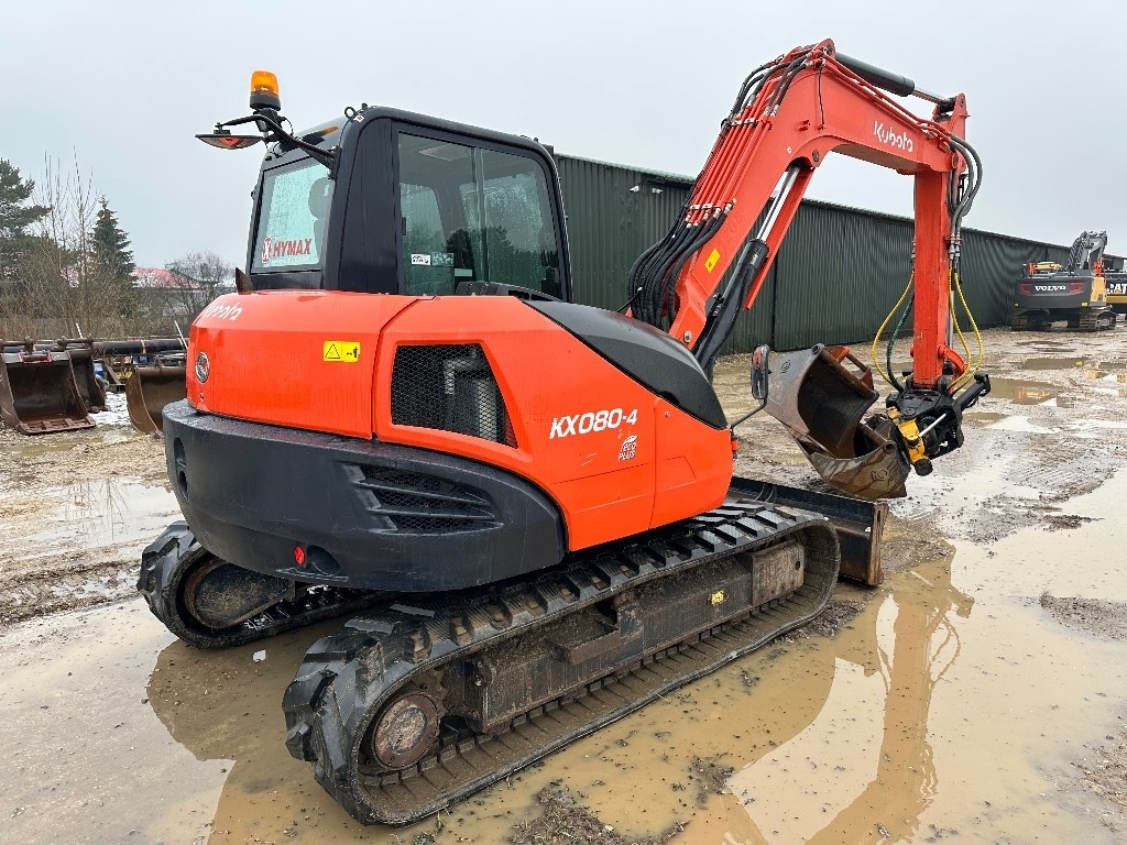 Kubota KX 080-4 ENGCON - حفار صغير: صورة 4 Kubota KX 080-4 ENGCON - حفار صغير: صورة 4