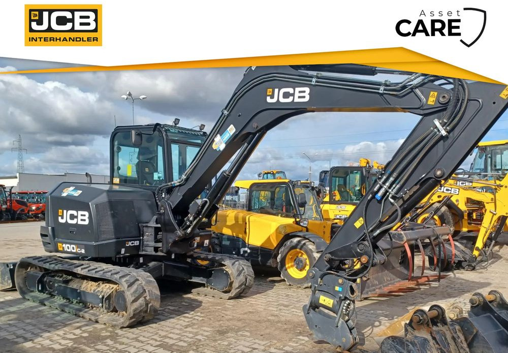 JCB Minikoparka gąsienicowa 100C-2 - حفار زاحف: صورة 1 JCB Minikoparka gąsienicowa 100C-2 - حفار زاحف: صورة 1