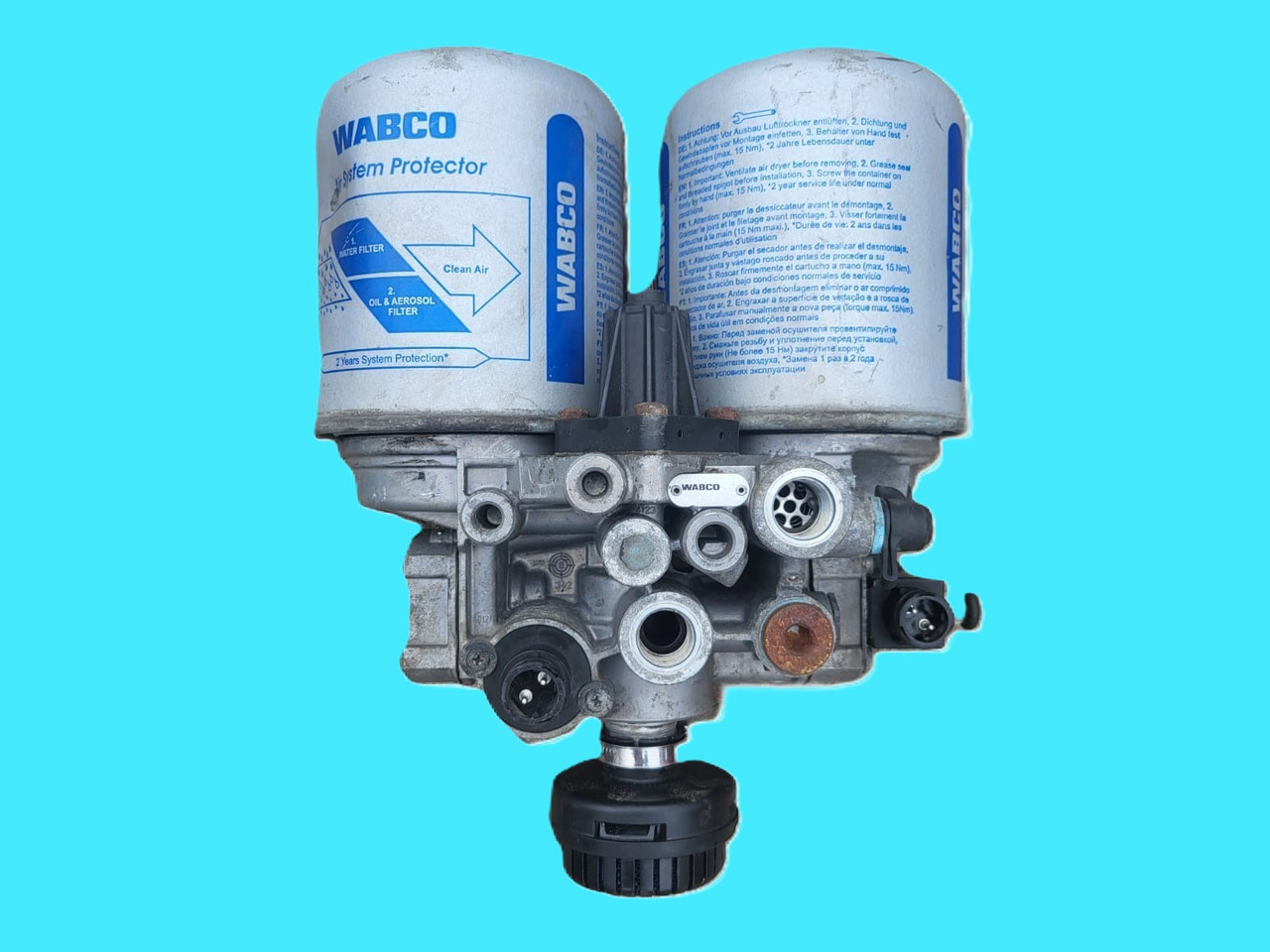 Zawor Osuszacz Powietrza Podstawa Osuszacza WABCO 4324330020 Mercedes Mercedes - قطع الغيار: صورة 4 Zawor Osuszacz Powietrza Podstawa Osuszacza WABCO 4324330020 Mercedes Mercedes - قطع الغيار: صورة 4