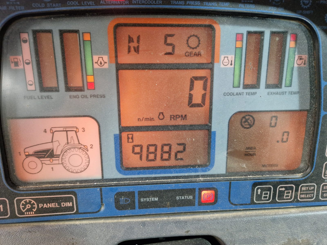 FORD 8670 - جرار: صورة 4 FORD 8670 - جرار: صورة 4