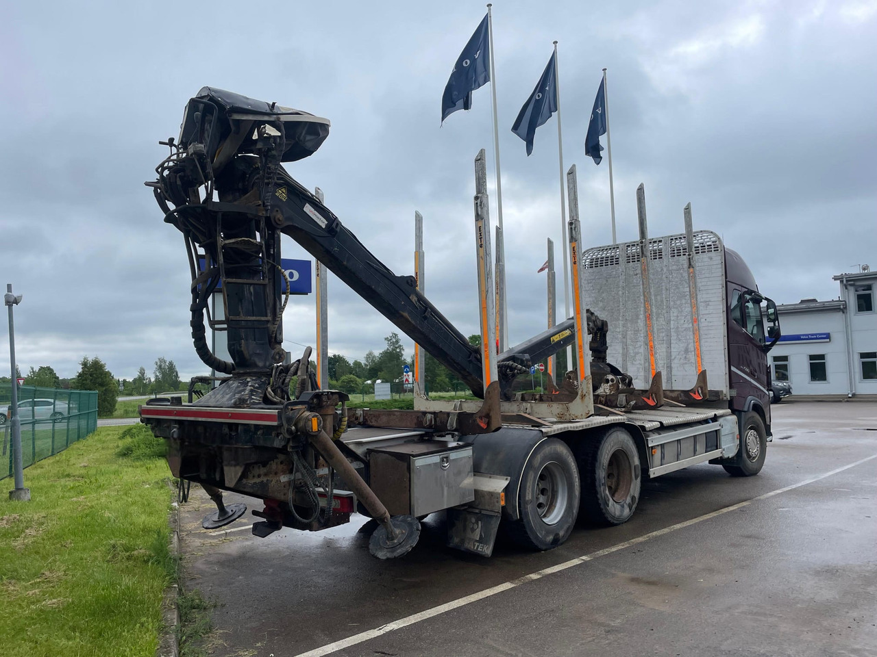 VOLVO FH 500 - شاحنة قطع الأشجار, شاحنة كرين: صورة 4 VOLVO FH 500 - شاحنة قطع الأشجار, شاحنة كرين: صورة 4