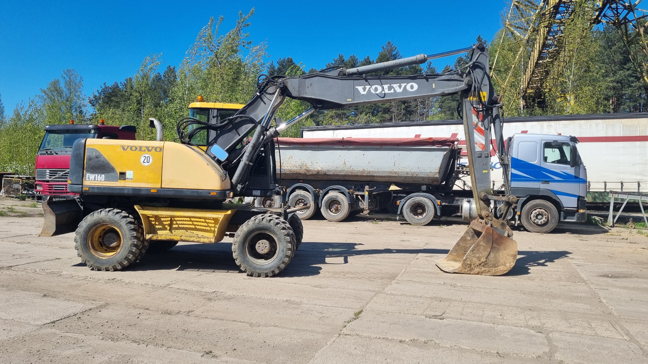 Volvo EW160 - حفار ذو عجلات: صورة 5 Volvo EW160 - حفار ذو عجلات: صورة 5