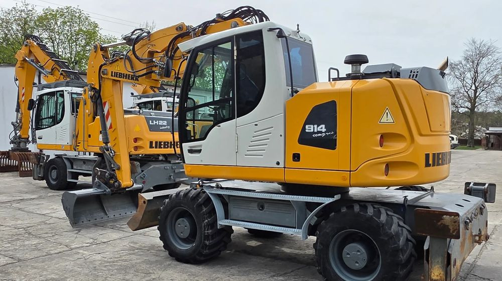 Liebherr A 914 COMPACT - حفار ذو عجلات: صورة 4 Liebherr A 914 COMPACT - حفار ذو عجلات: صورة 4