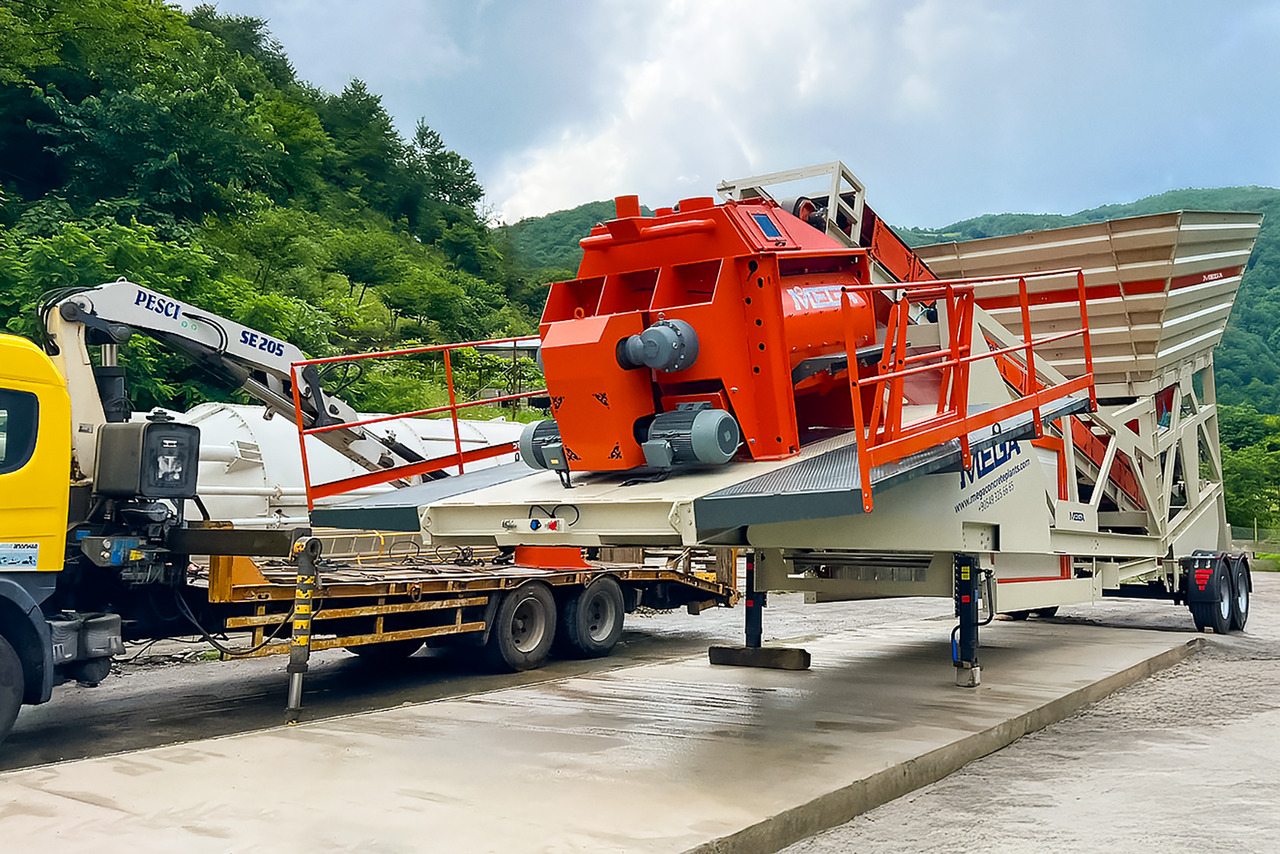 CONCRETE BATCHING PLANT MOBILE - آلة الخرسانة: صورة 5 CONCRETE BATCHING PLANT MOBILE - آلة الخرسانة: صورة 5