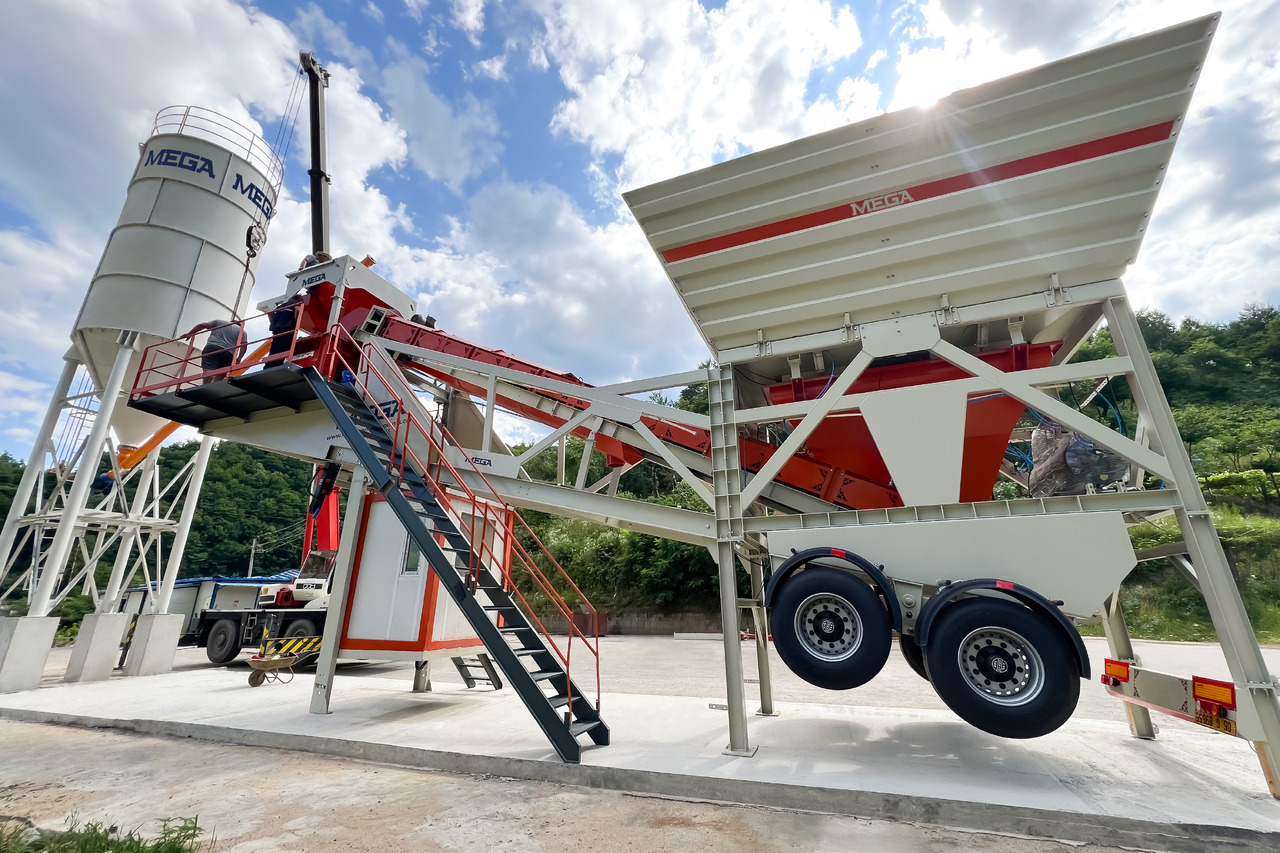CONCRETE BATCHING PLANT MOBILE - آلة الخرسانة: صورة 4 CONCRETE BATCHING PLANT MOBILE - آلة الخرسانة: صورة 4