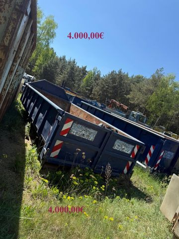 Abrollcontainer Stahl 20-24 m³/Heckklappe - حاوية هوك لفت: صورة 3 Abrollcontainer Stahl 20-24 m³/Heckklappe - حاوية هوك لفت: صورة 3