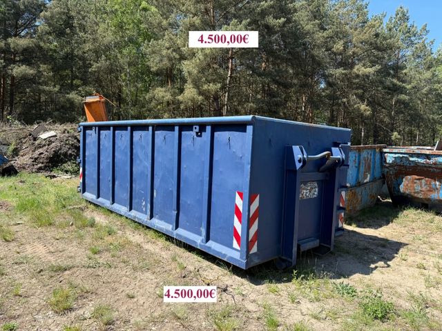 Abrollcontainer Stahl 20-24 m³/Heckklappe - حاوية هوك لفت: صورة 2 Abrollcontainer Stahl 20-24 m³/Heckklappe - حاوية هوك لفت: صورة 2