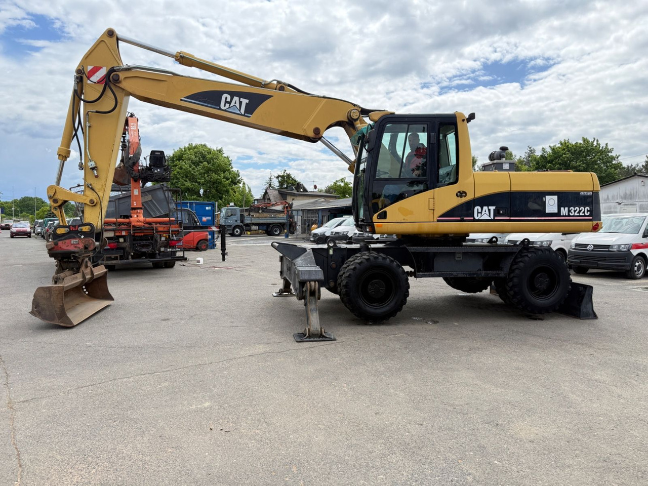 CAT M 322C - حفار ذو عجلات: صورة 4 CAT M 322C - حفار ذو عجلات: صورة 4