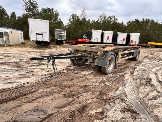 Hüffermann HAR 1870 L Schlitten - Abrollanhänger - مقطورة هوك ليفت/ لود لوجر: صورة 2 Hüffermann HAR 1870 L Schlitten - Abrollanhänger - مقطورة هوك ليفت/ لود لوجر: صورة 2