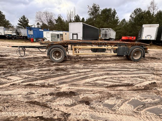 Hüffermann HAR 1870 L Schlitten - Abrollanhänger - مقطورة هوك ليفت/ لود لوجر: صورة 4 Hüffermann HAR 1870 L Schlitten - Abrollanhänger - مقطورة هوك ليفت/ لود لوجر: صورة 4