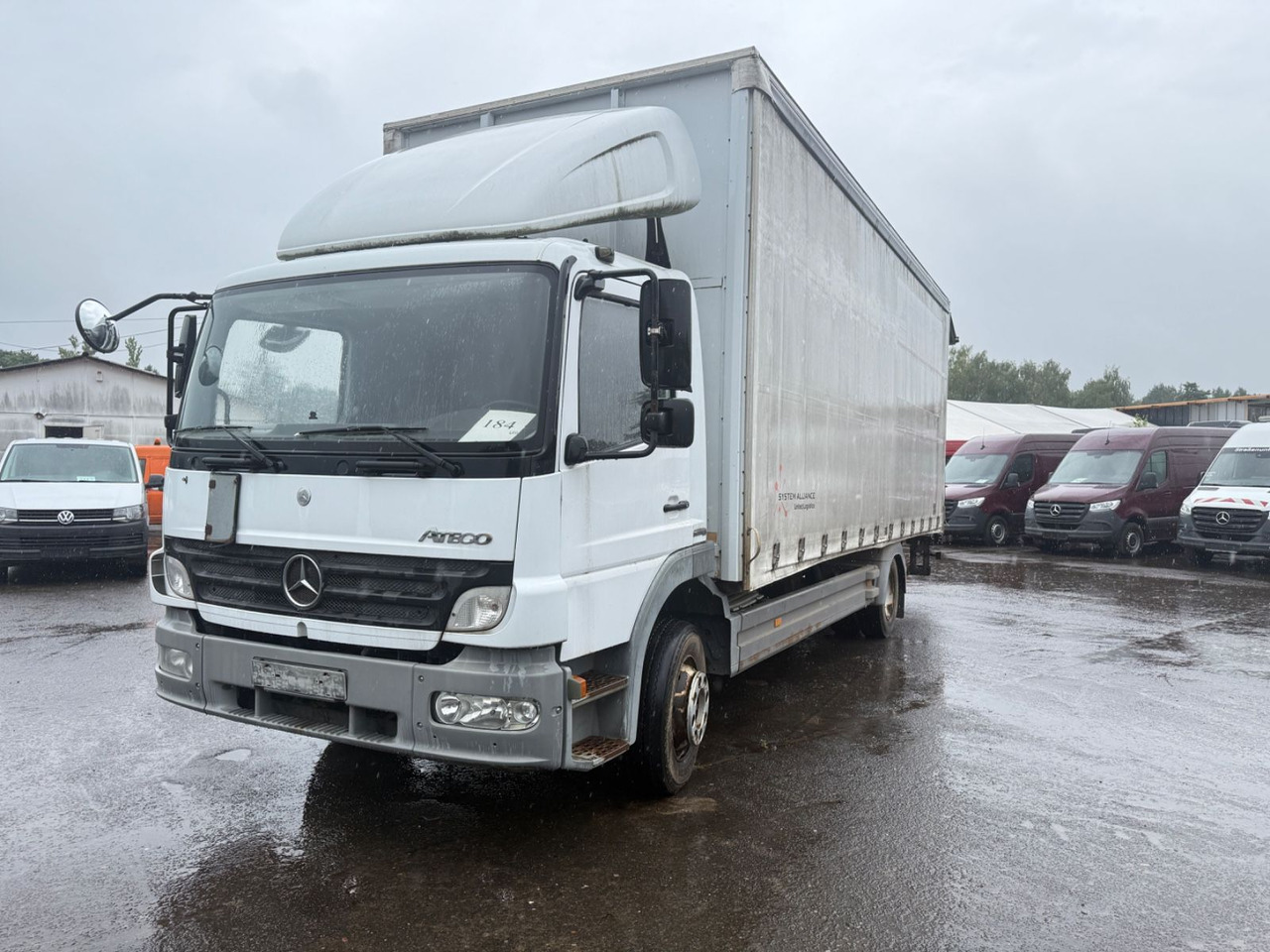Mercedes-Benz Atego 1222 LbW Klima - شاحنة ذات ستائر جانبية: صورة 3 Mercedes-Benz Atego 1222 LbW Klima - شاحنة ذات ستائر جانبية: صورة 3