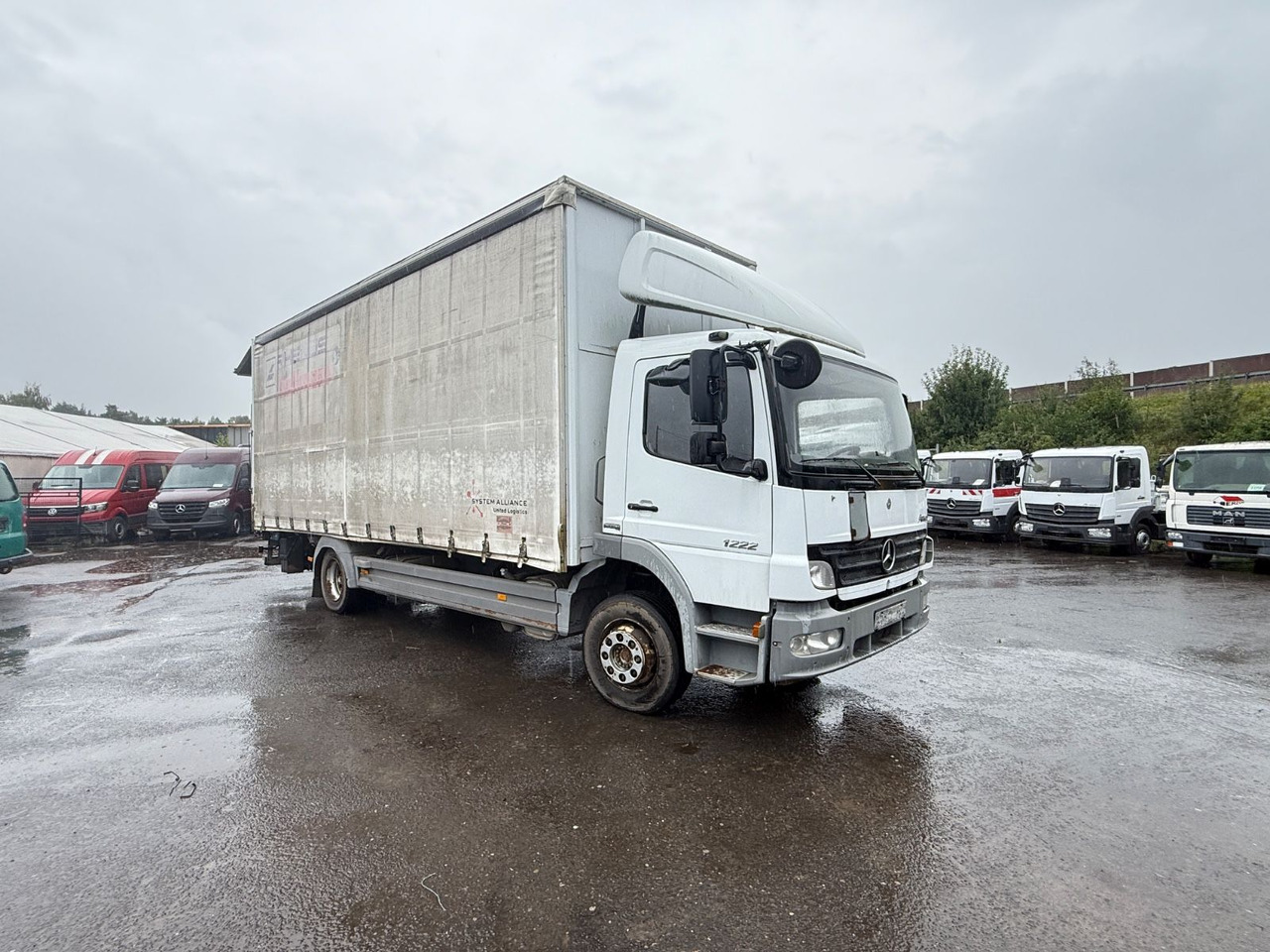Mercedes-Benz Atego 1222 LbW Klima - شاحنة ذات ستائر جانبية: صورة 5 Mercedes-Benz Atego 1222 LbW Klima - شاحنة ذات ستائر جانبية: صورة 5