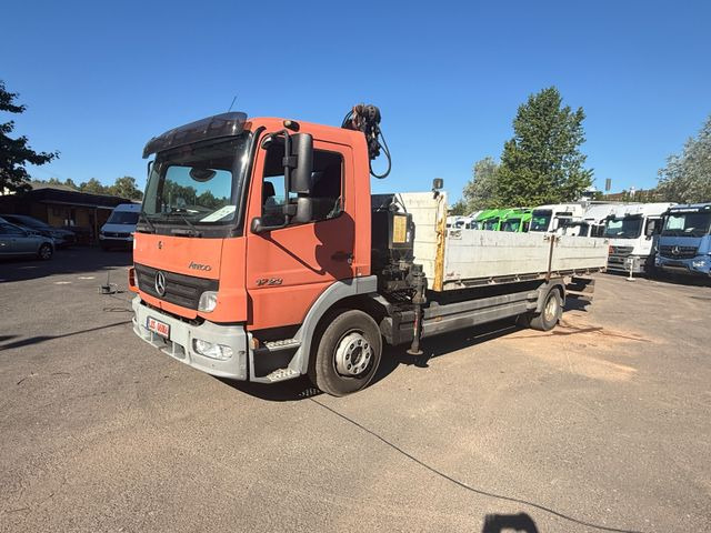 Mercedes-Benz Atego 1223 mit Kran MKG HLK 76 - شاحنات مسطحة, شاحنة كرين: صورة 3 Mercedes-Benz Atego 1223 mit Kran MKG HLK 76 - شاحنات مسطحة, شاحنة كرين: صورة 3