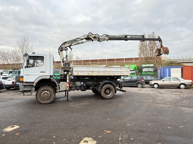 شاحنة قلاب, شاحنة كرين Mercedes-Benz Atego  1828  4x4 Kipper-Kran Atlas: صورة 10