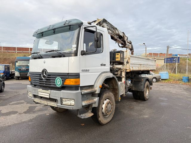 Mercedes-Benz Atego 1828 4x4 Kipper-Kran Atlas - شاحنة قلاب, شاحنة كرين: صورة 4 Mercedes-Benz Atego 1828 4x4 Kipper-Kran Atlas - شاحنة قلاب, شاحنة كرين: صورة 4