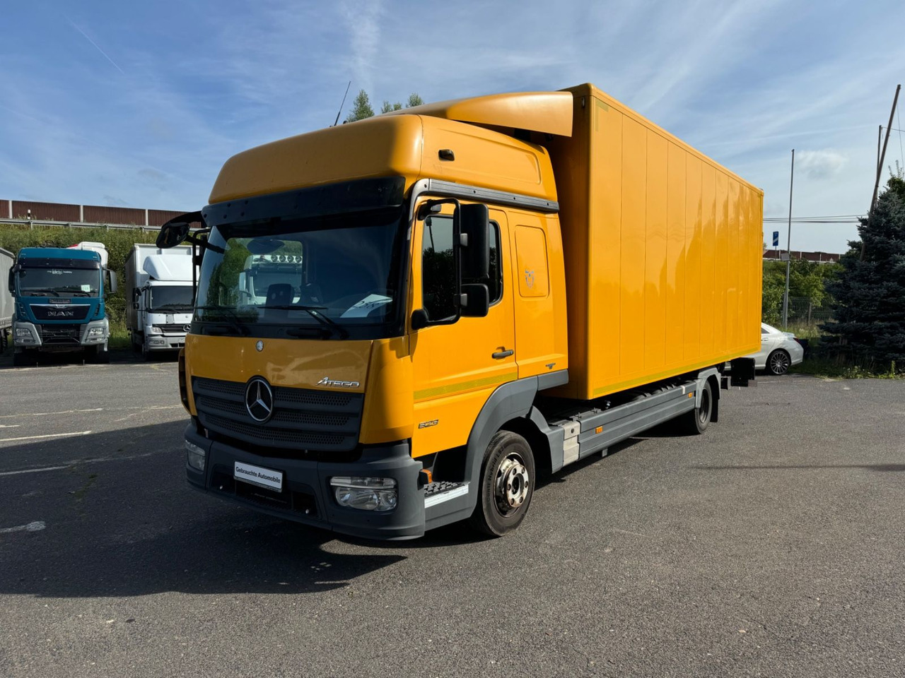 Mercedes-Benz Atego 823 Klima Tempomat - Lbw - Schlafplatz - شاحنة صندوقية: صورة 3 Mercedes-Benz Atego 823 Klima Tempomat - Lbw - Schlafplatz - شاحنة صندوقية: صورة 3