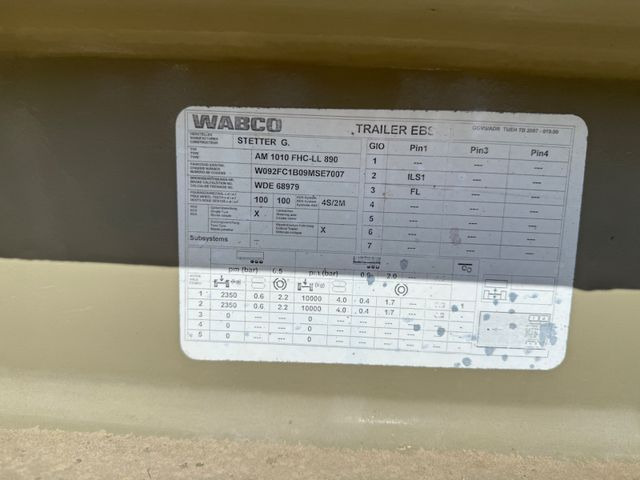 نصف مقطورة خلاطة خرسانة Stetter Mischer-Mixer Typ AM 10 FH Betonmischer: صورة 8