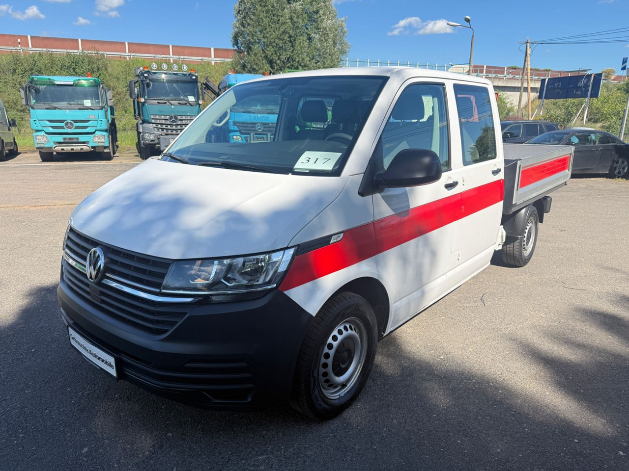 Volkswagen T6 Transporter Pritsche DKL ang 4MOTION - شاحنة توصيل مفتوحة, الشاحنات الصغيرة كابينة مزدوجة: صورة 2 Volkswagen T6 Transporter Pritsche DKL ang 4MOTION - شاحنة توصيل مفتوحة, الشاحنات الصغيرة كابينة مزدوجة: صورة 2
