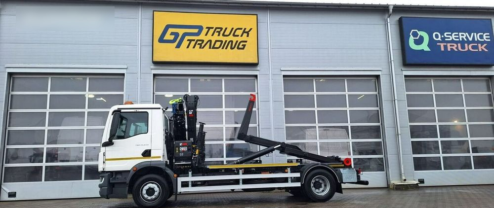MAN TGM 15.250, hakowiec Janco/GP Lift + HDS Hiab - شاحنة قمامة: صورة 1 MAN TGM 15.250, hakowiec Janco/GP Lift + HDS Hiab - شاحنة قمامة: صورة 1