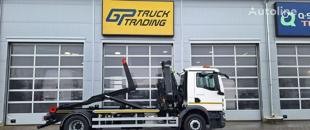 MAN TGM 15.250, hakowiec Janco/GP Lift + HDS Hiab - شاحنة قمامة: صورة 2 MAN TGM 15.250, hakowiec Janco/GP Lift + HDS Hiab - شاحنة قمامة: صورة 2