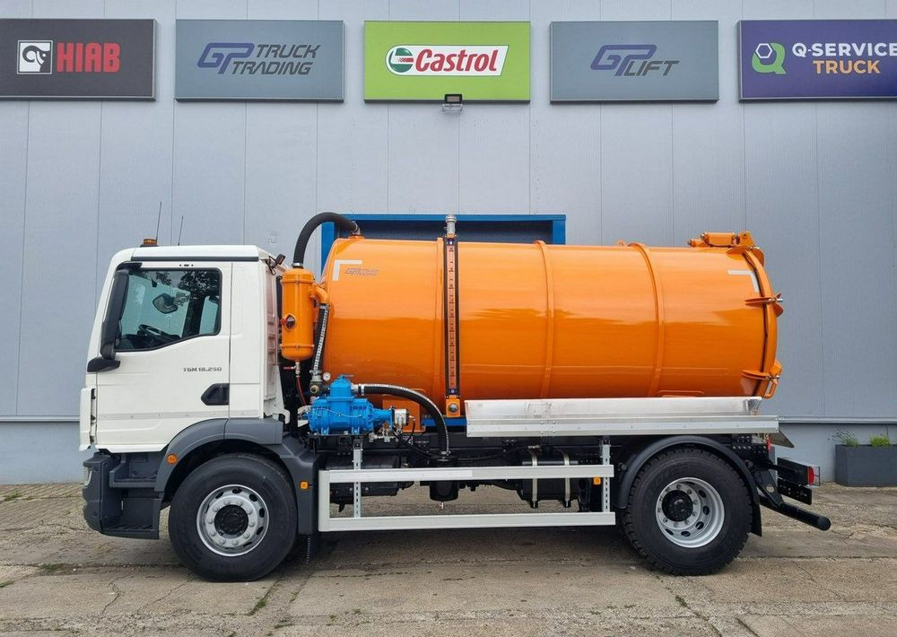 MAN TGM 18.250, zabudowa asenizacyjna Janco/GP Lift - شاحنة قمامة: صورة 2 MAN TGM 18.250, zabudowa asenizacyjna Janco/GP Lift - شاحنة قمامة: صورة 2