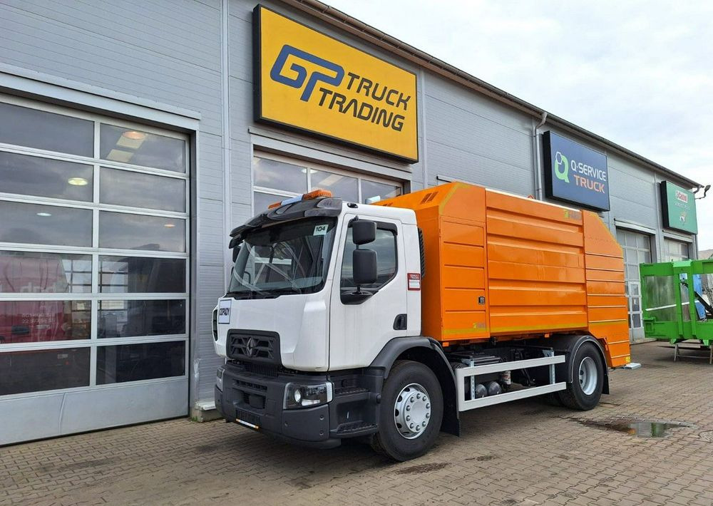 Renault D18 - شاحنة قمامة: صورة 1 Renault D18 - شاحنة قمامة: صورة 1