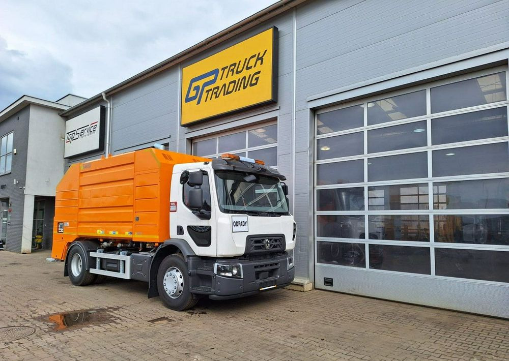 Renault D18 - شاحنة قمامة: صورة 2 Renault D18 - شاحنة قمامة: صورة 2